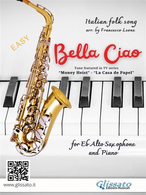cover image of Alto Saxophone and Piano "Bella Ciao" sheet music
